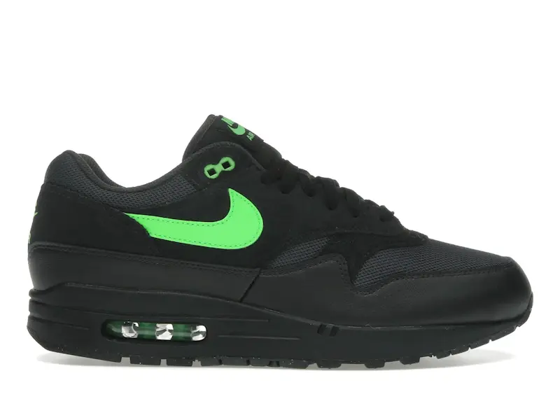 Nike Air Max 1 Essential Black Green Strike