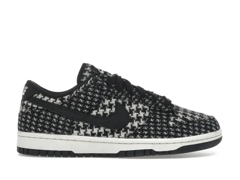 Nike Dunk LowHarris Tweed White Black Multi (W)