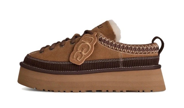 UGG Heritage Lace-Up Slipper 'Chestnut' (Women's)