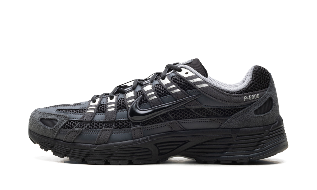 Nike P-6000 Suede Anthracite Metallic Silver
