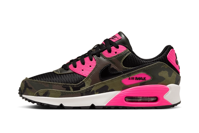 Nike Air Max 90 PRM Camo Pack Sequoia Hyper Pink