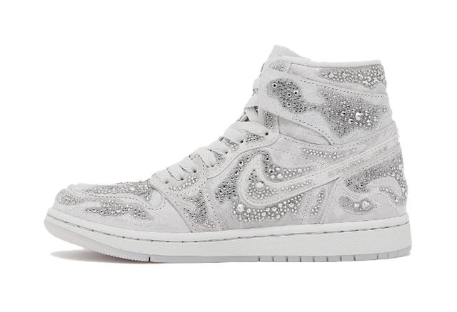 Jordan 1 Retro High OG Swarovski Vast Grey (W)