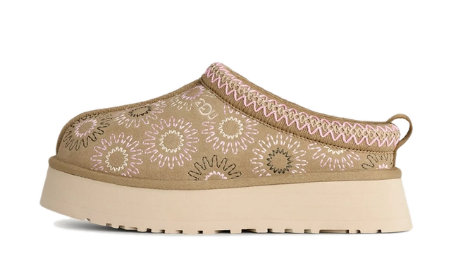 UGG Tazz Sun Stitch Slipper Mustard Seed (W)