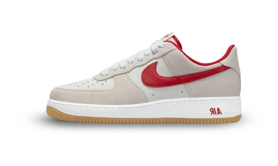 Nike Air Force 1 Low '07 LV8 Summit White Varsity Red Gum