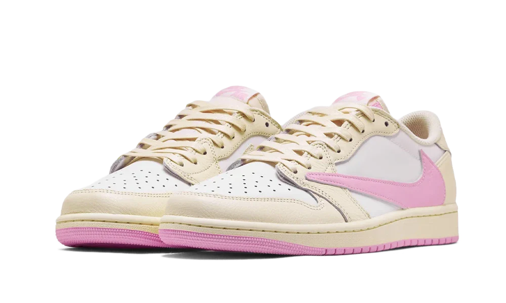 Jordan 1 Retro Low OG SP Travis Scott Shy Pink | IQ7604-100 | WOOVIN