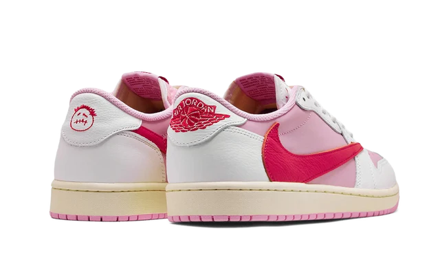 Jordan 1 Retro Low OG SP Travis Scott Tropical Pink | IQ7604-101
