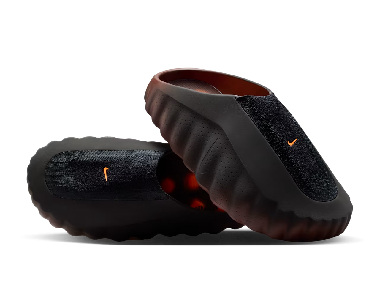 Nike Mind 001 Flyknit Slide Bronze Eclipse Total Orange | IR2175