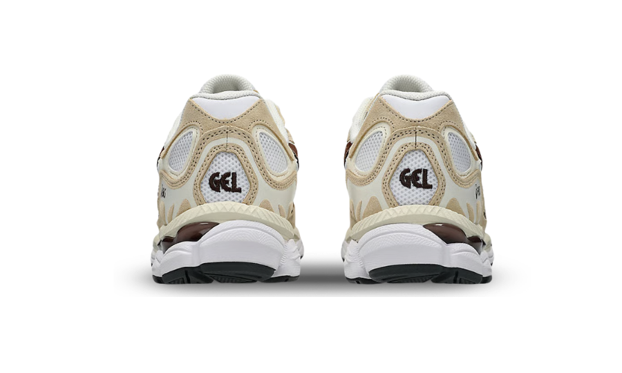 ASICS Gel-NYC White Roasted Coffee | 1203A383-117 | WOOVIN