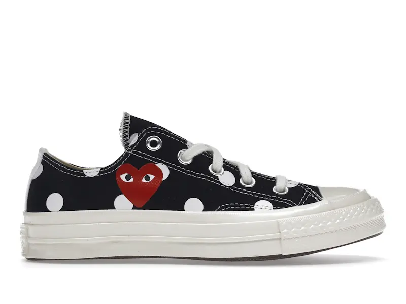 Converse Chuck Taylor All-Star 70 Ox Comme des Garcons PLAY Polka Dot Black