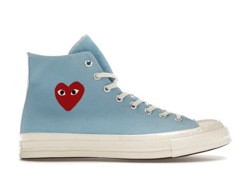 Converse Chuck Taylor All-Star 70s Hi Comme des Garcons Play Bright Blue