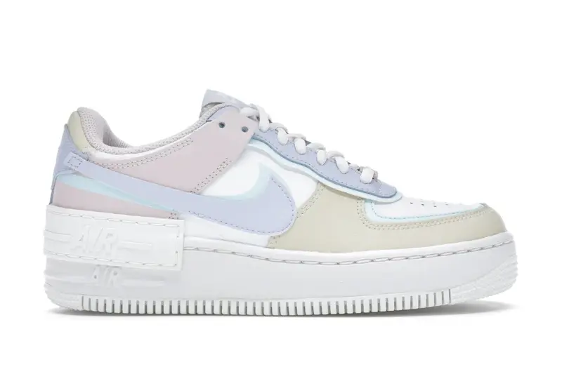 Nike Air Force 1 Shadow White Glacier Blue Ghost (W)