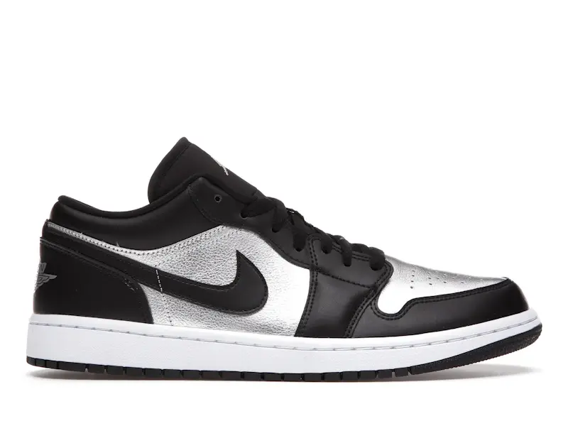 Jordan 1 Low SE Black Metallic Silver (W)
