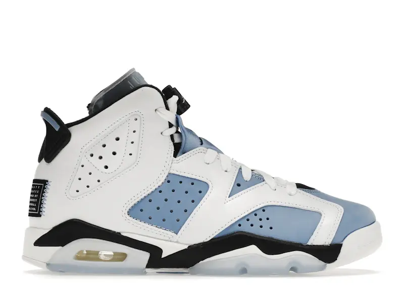 Jordan 6 Retro UNC White