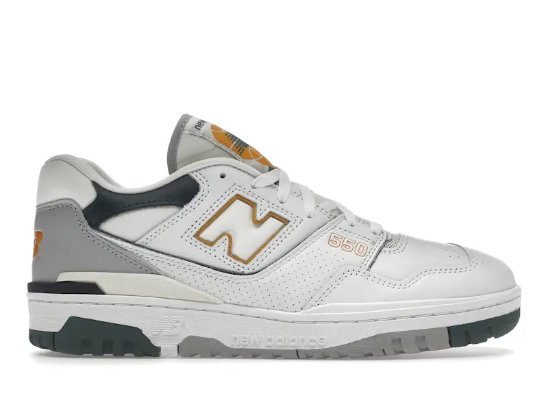 New Balance 550 White Nightwatch Green