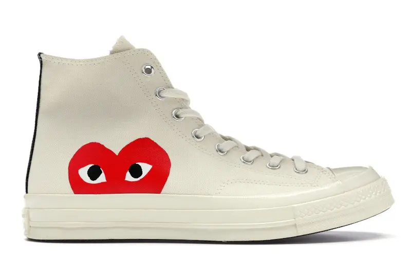 Converse Chuck Taylor All-Star 70 Hi Comme Des Garcons PLAY White