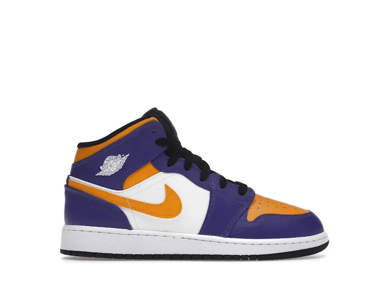 Jordan 1 Mid Lakers (2022)