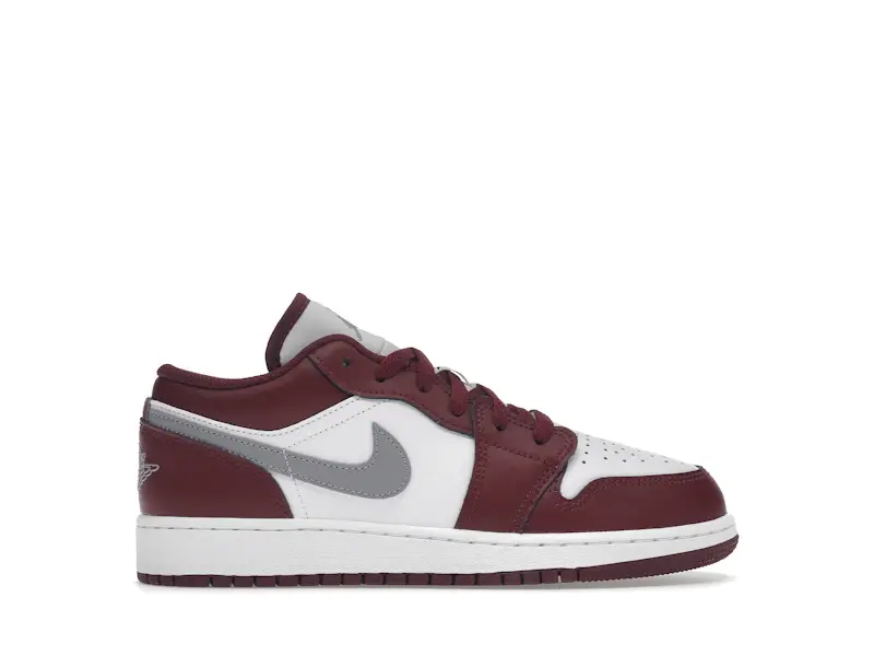 Jordan 1 Low White Bordeaux