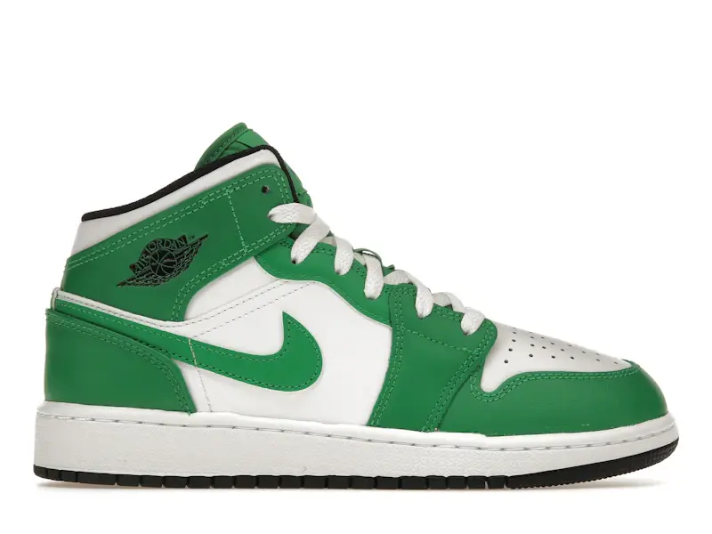 Jordan 1 Mid Lucky Green