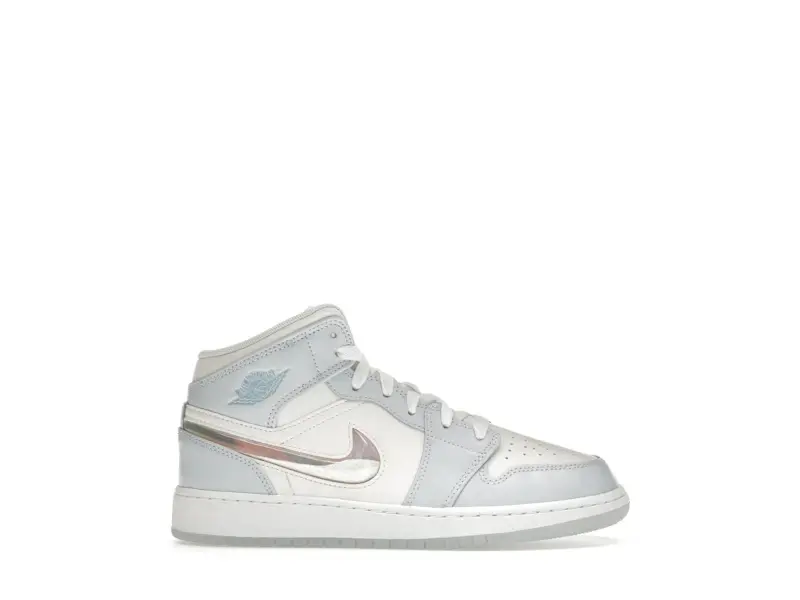 Air Jordan 1 Mid SE 'Glitter Swoosh' (GS)