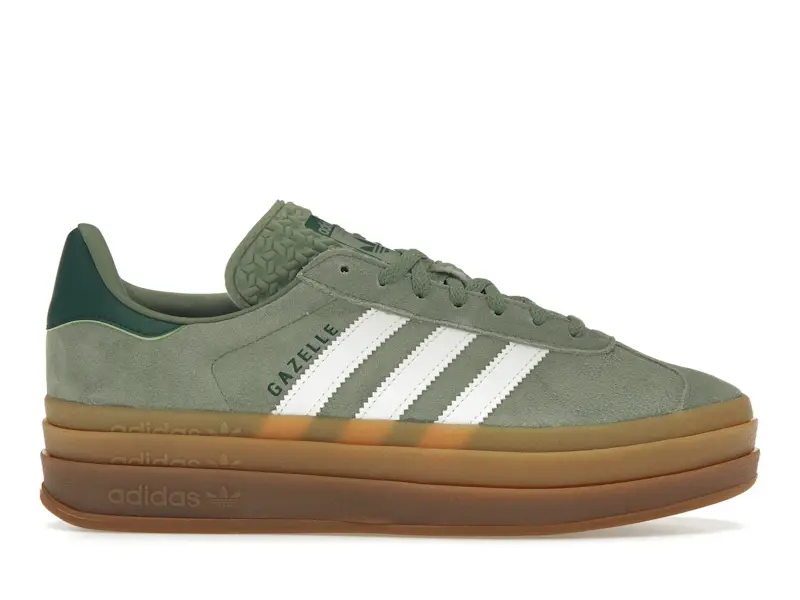 adidas Gazelle Bold Silver Green Gum (W)