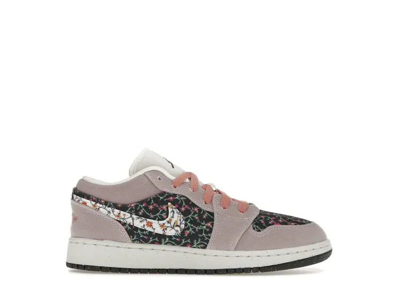 Air Jordan 1 Low SE 'Canvas Floral' (GS)