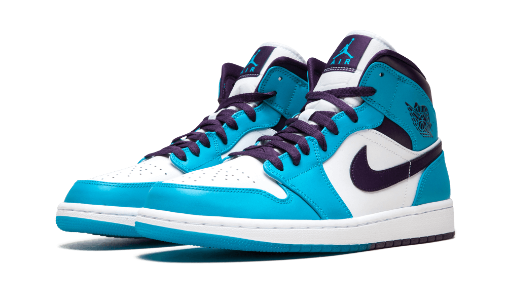 Jordan 1 Mid Hornets - Image 1