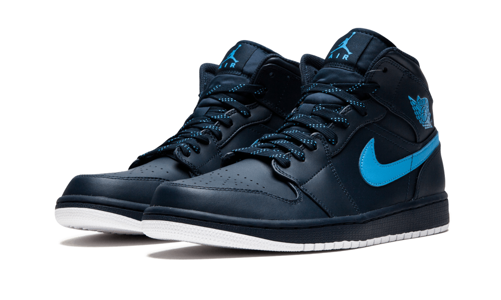 Jordan 1 Retro Mid Obsidian University Blue - Image 1