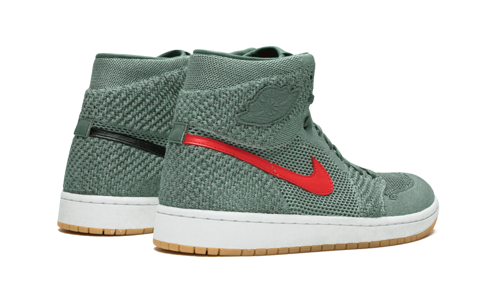Jordan 1 Retro High Flyknit Clay Green - Image 2