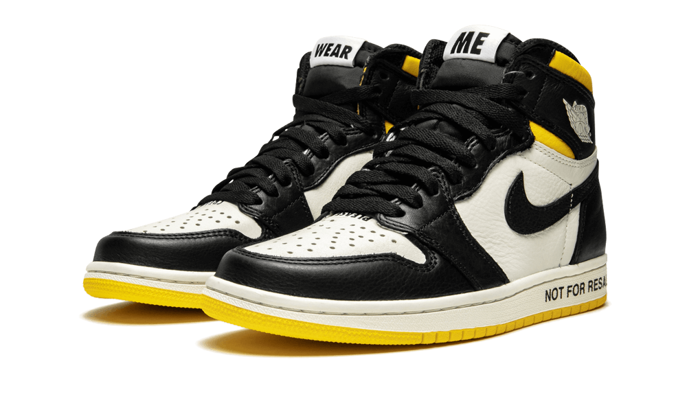 Jordan 1 Retro High "Not for Resale" Varsity Maize - Image 1