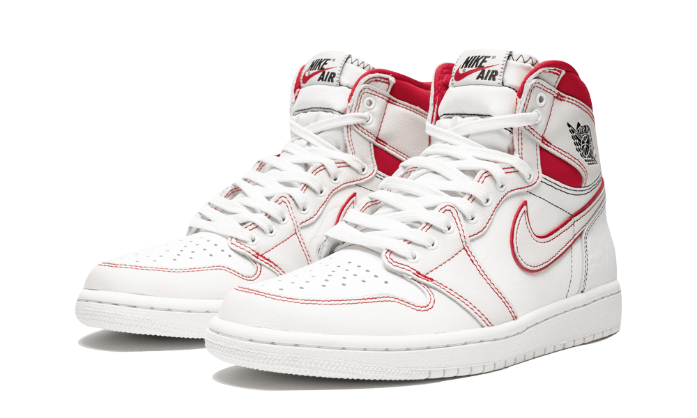 Jordan 1 Retro High Phantom Gym Red - Image 1