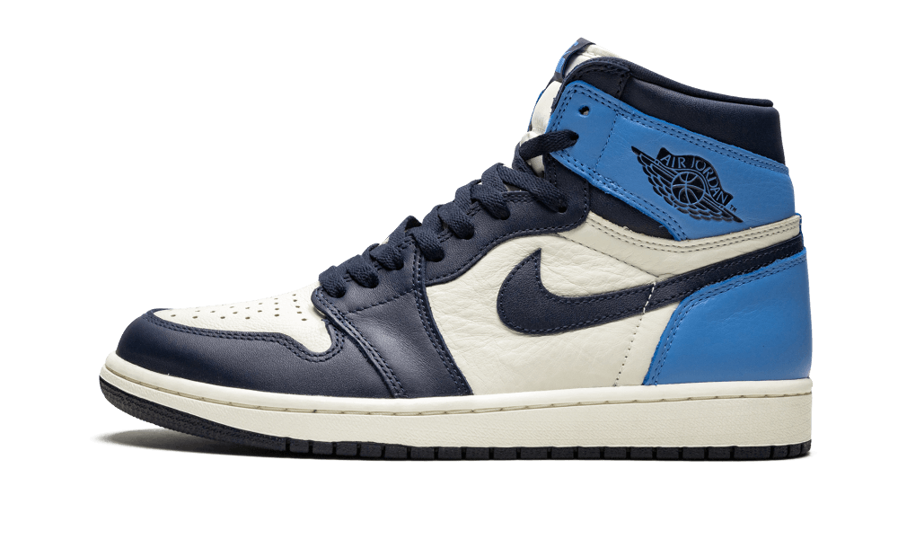 Jordan 1 Retro High Obsidian UNC