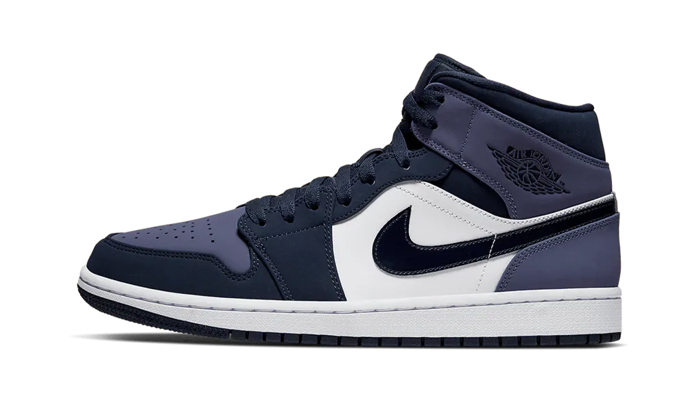 Jordan 1 Mid Obsidian Sanded Purple