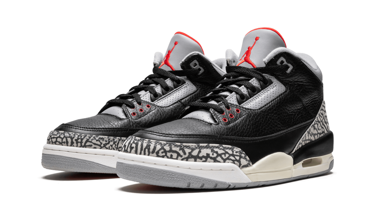 Jordan 3 Retro Black Cement (2001) - Image 1