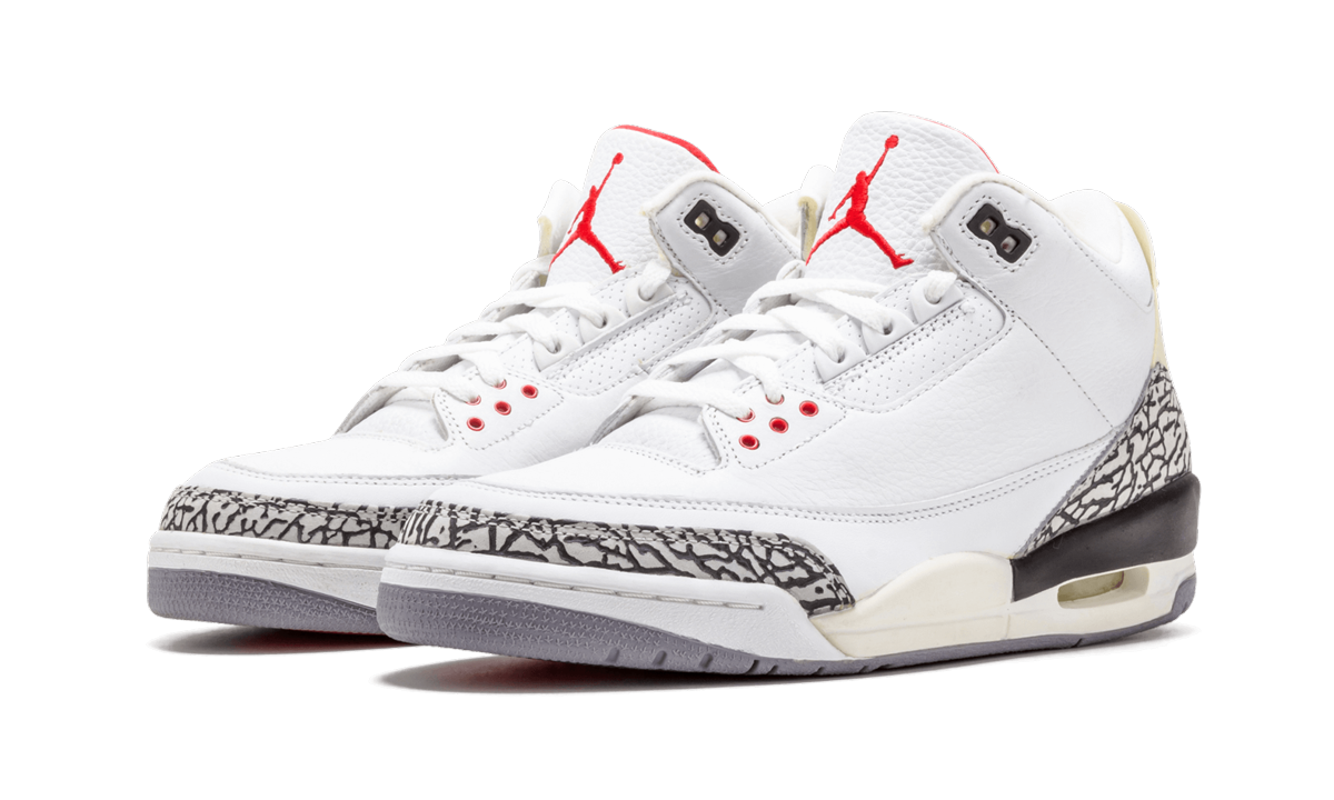 Jordan 3 Retro White Cement (2003) - Image 1