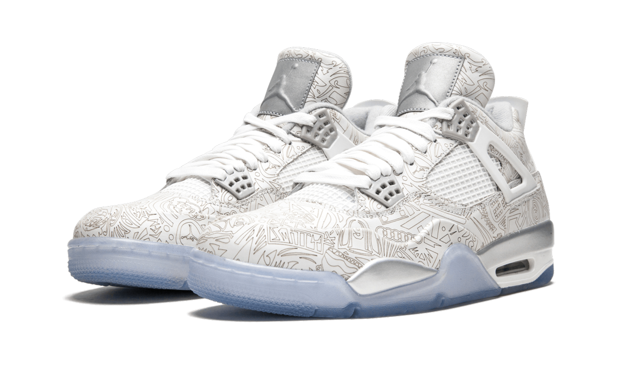 Jordan 4 Retro 30th Anniversary Laser - Image 1