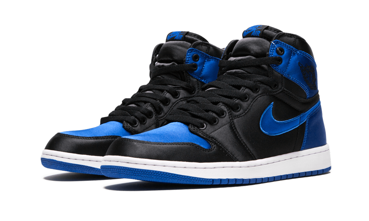 Jordan 1 Retro High Satin "Royal" - Image 1