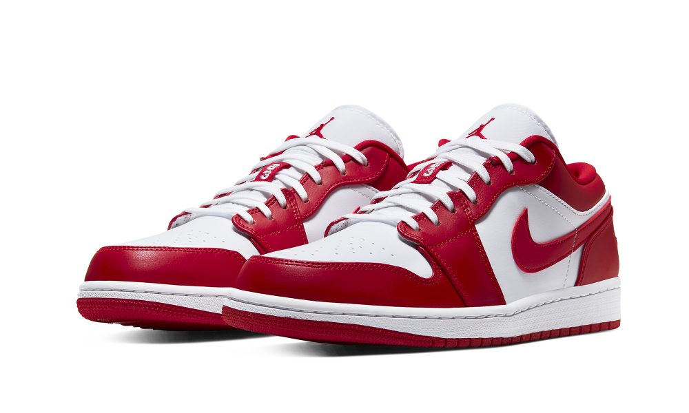 Jordan 1 Low Gym Red White - Image 1