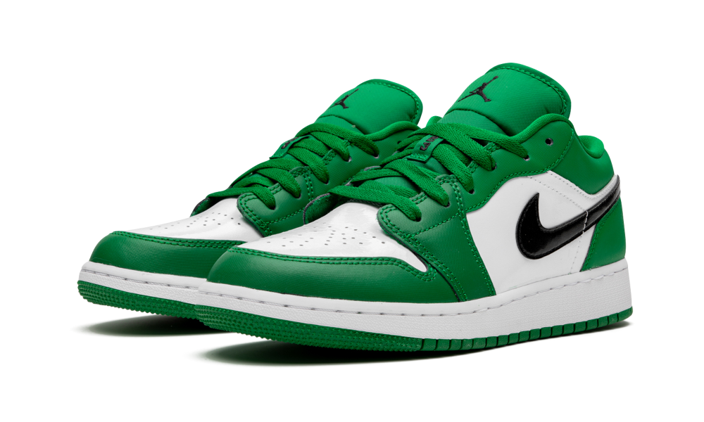 Jordan 1 Low Pine Green (GS) - Image 1