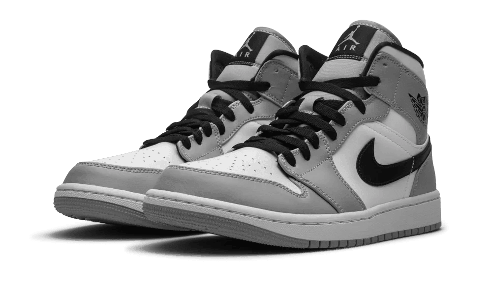 Jordan 1 Mid Light Smoke Grey - Image 1