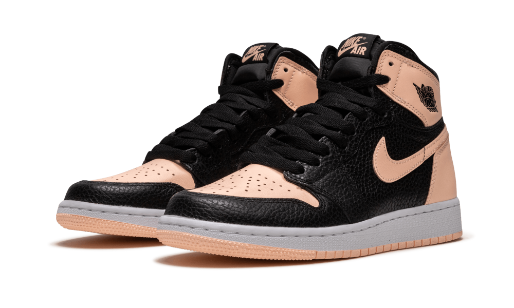 Jordan 1 Retro High Black Crimson Tint (GS) - Image 1
