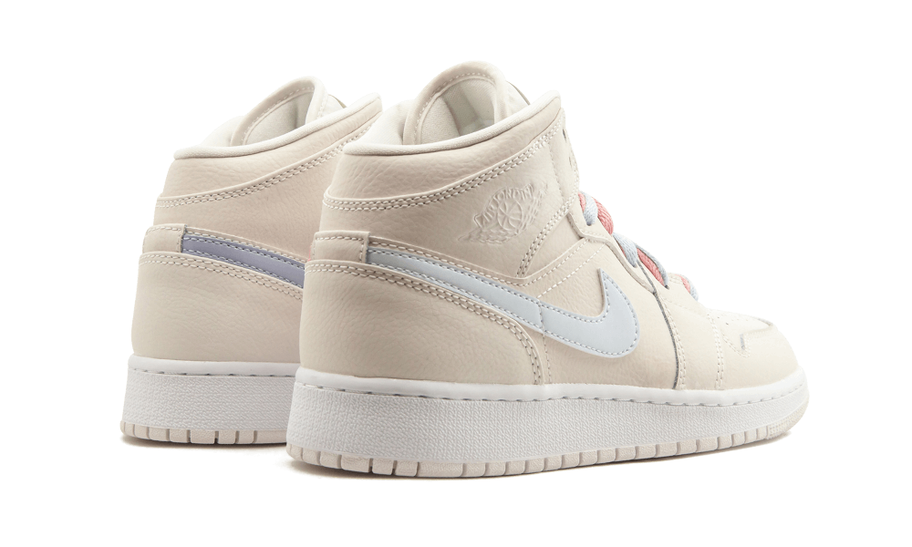 Jordan 1 Mid Multi-Color Swoosh Phantom (GS) - Image 2