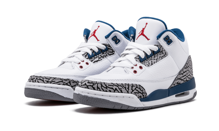 Jordan 3 Retro True Blue 2011 (GS) - Image 1