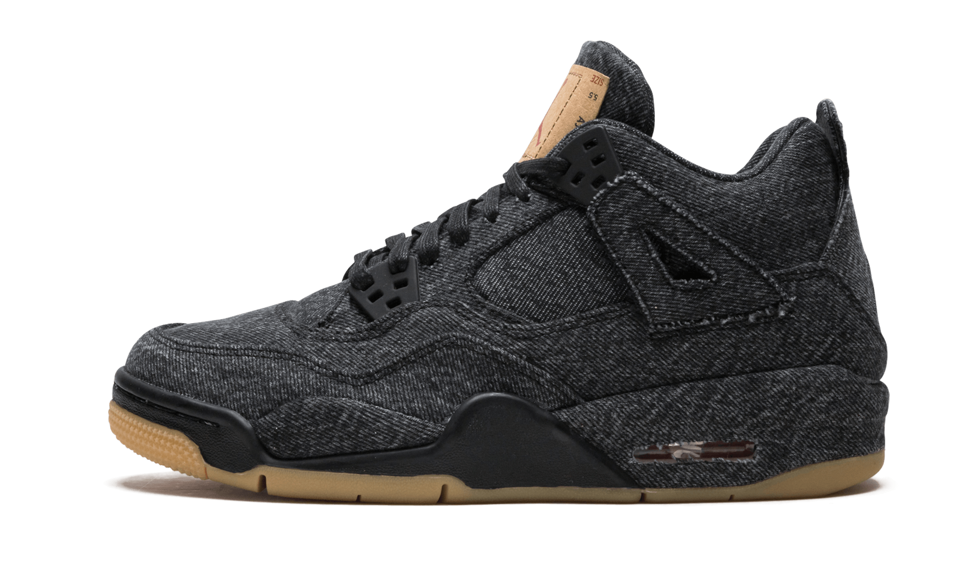 Jordan 4 Retro Levi's Black (GS)