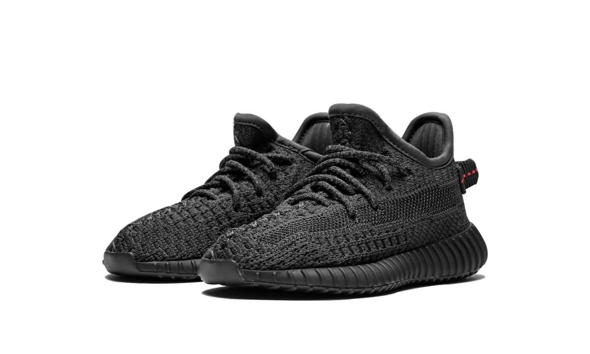 Yeezy Boost 350 V2 Black (Infant) (Non-Reflective) - Image 1