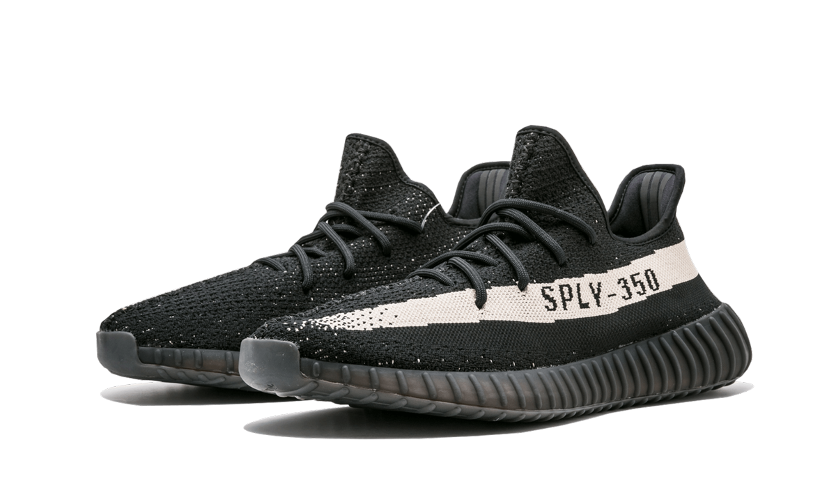 Yeezy Boost 350 V2 Core Black White - Image 1