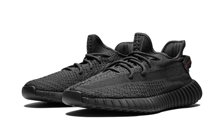Yeezy Boost 350 V2 Static Black (Reflective) - Image 1