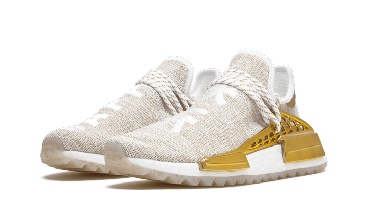 Pharrell NMD HU China Pack Happy (Gold) (Friends and Family) - Image 1