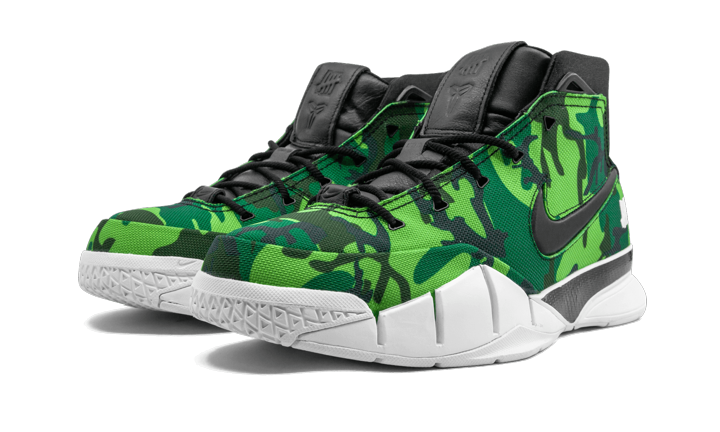 Nike Kobe 1 Protro Undefeated Green Camo (Silver Lake) - Image 1