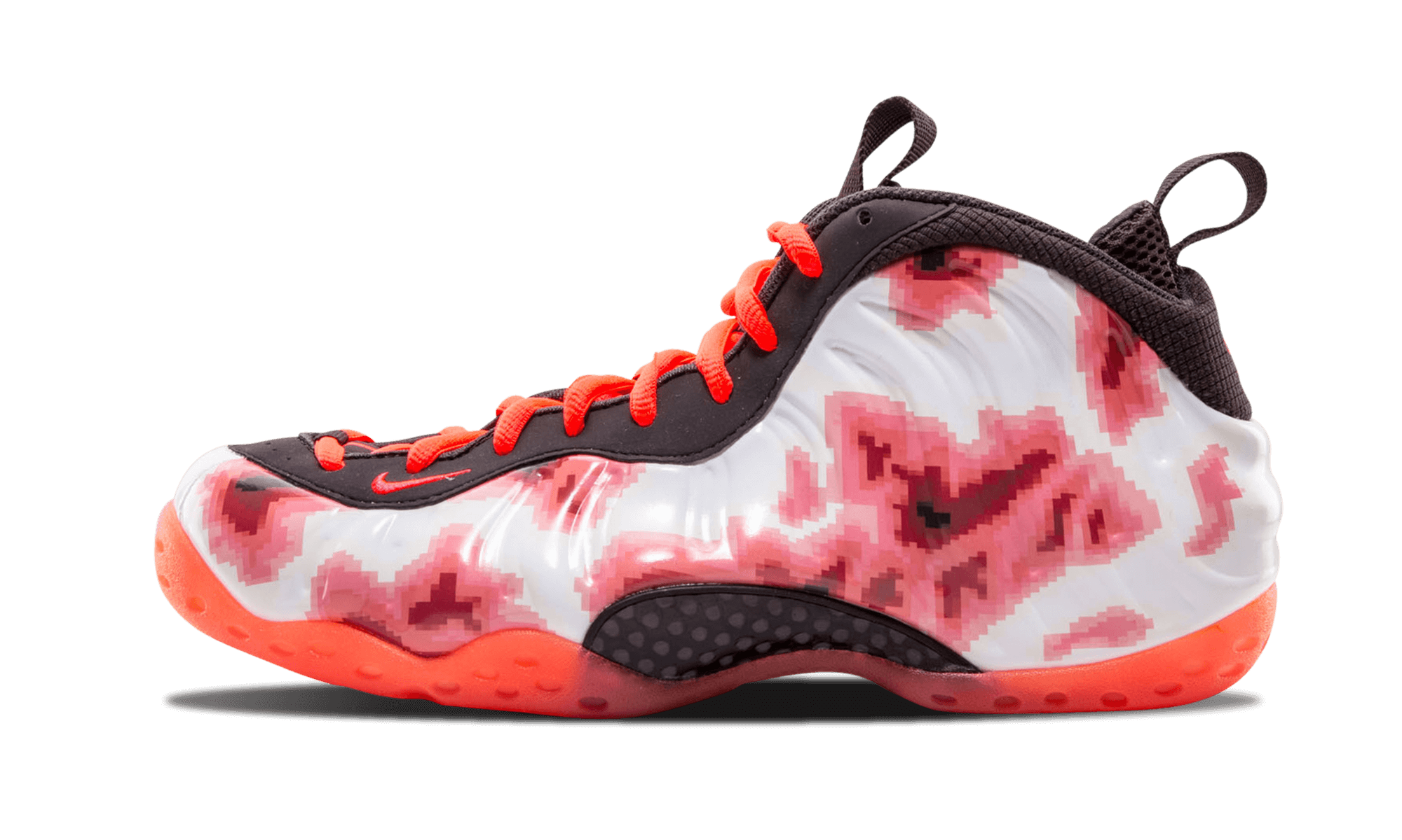 Nike Air Foamposite One Thermal Map