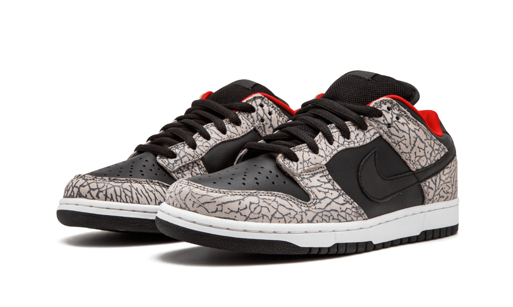 Nike Dunk SB Low Supreme Black Cement (2002) - Image 1